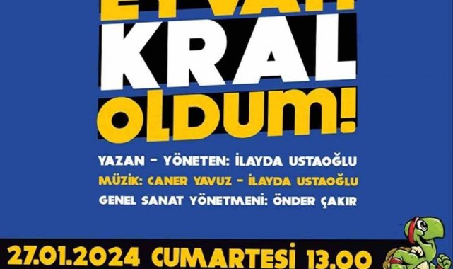 Menteşe Belediye Tiyatrosu yarıyıl tatilinde perdelerini çocuklar için açıyor