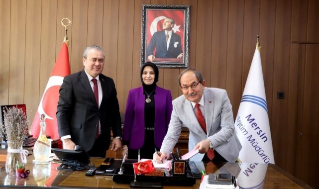 Mersin'de Orman Bölge Müdürlüğü ve İl Milli Eğitim Müdürlüğü'nden 'Eğitimde İşbirliği' protokolü