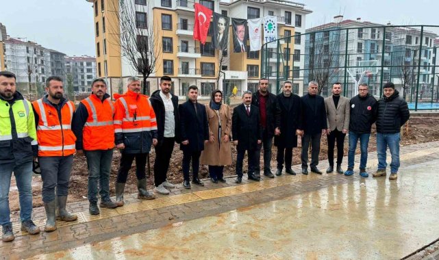 Milletvekili Alkayış kalıcı konutları gezdi