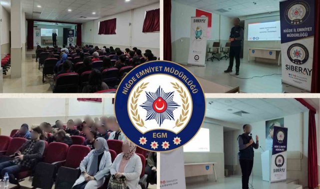 Niğde'de Gençlere 'SİBERAY Eğitimi' Verildi