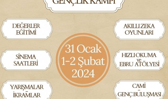 Öğrenciler kampta etkinliğe doyacak