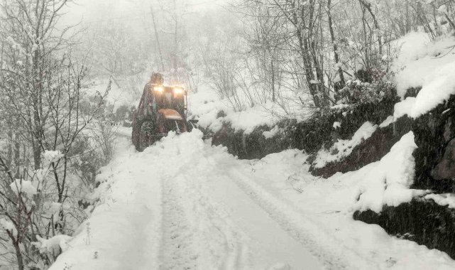 Ordu Büyükşehir Belediyesi 'karla' mücadeleye hazır