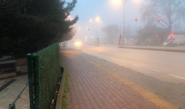 Osmaneli'nde sis etkili oldu