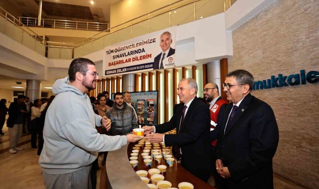PAÜ öğrencilerine final haftasında çorba ikramı