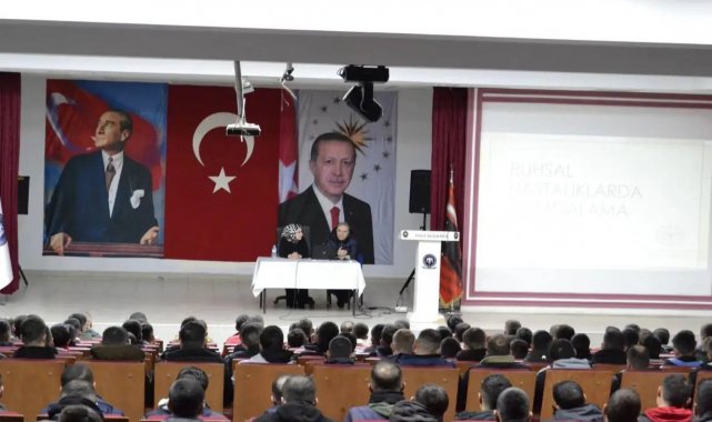 Polislere ruhsal hastalıklarda damgalamayla mücadele eğitimi verildi