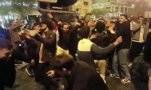 Samsun'da vatandaşlar yılbaşını coşkulu şekilde kutladı