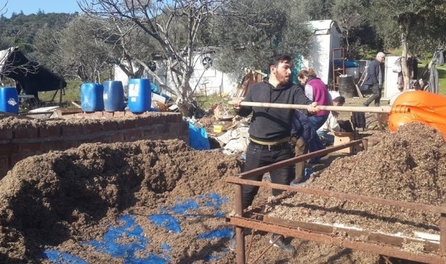 Söke'de kursiyerler sahaya indi