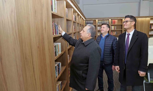Talas Mehmet Karamercan Kütüphanesi'nde büyük gün