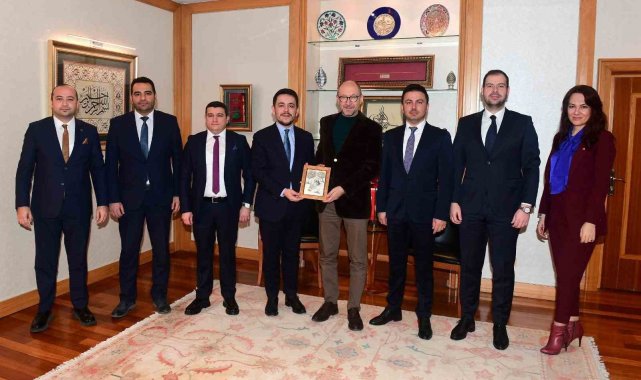 TOBB Eskişehir Genç Girişimciler Kurulu Başkanı Turan'dan Rektör Erdal'a ziyaret