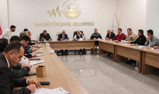 Van'da 2024'ün ilk UKOME toplantısı yapıldı
