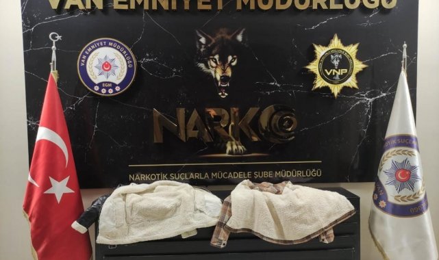 Van'da 4 kilo 200 gram metamfetamin ele geçirildi