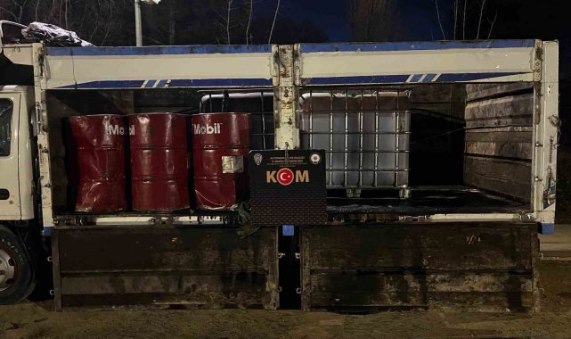 3 ton 350 kilogram karışımlı kaçak akarkayıt ele geçirildi