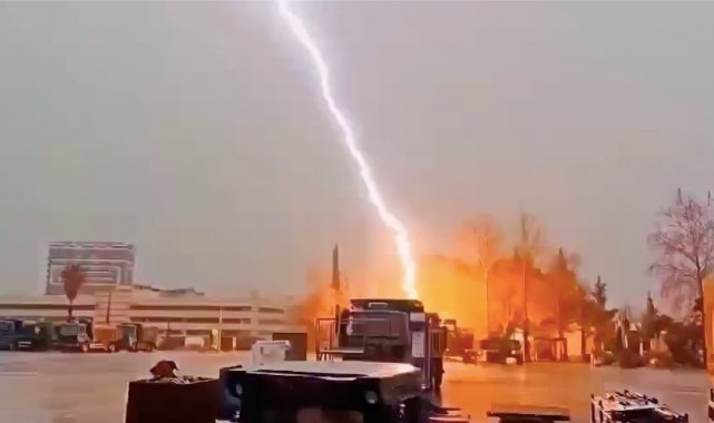 Antalya'daki selde korkutan görüntü