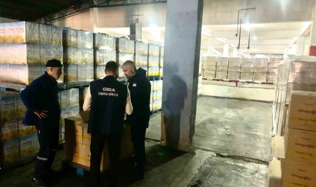 Ayçiçek üretimi ve satışı yapan işyerlerinden numune alındı