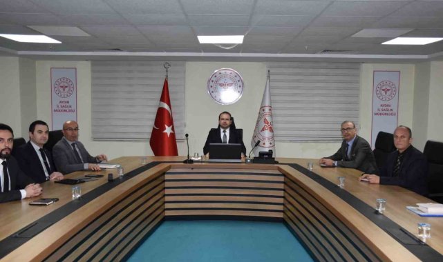 Aydın'ın ilçelerindeki sağlık hizmetleri değerlendirildi
