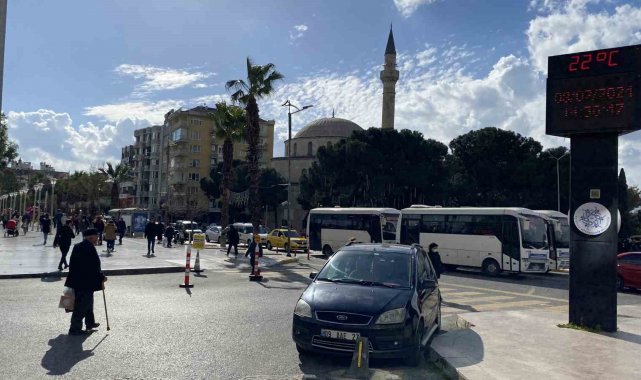 Aydınlılar kış mevsiminde baharı yaşıyor