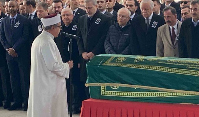 Bakan Güler'in vefat eden babası son yolculuğuna uğurlandı
