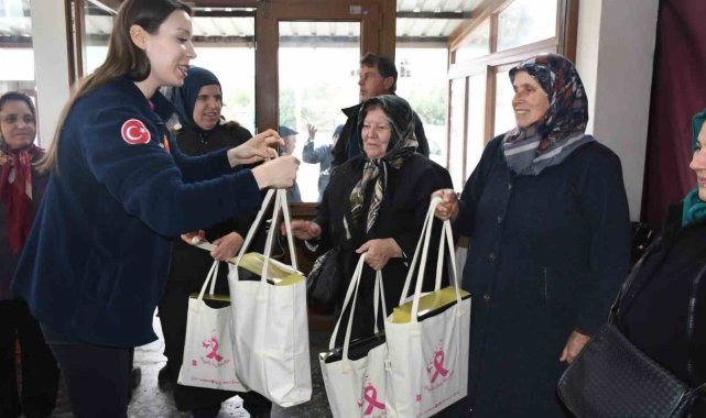 Balıkesir Büyükşehir Belediyesi'nden kırsal mahallelerde sağlık taraması hizmeti