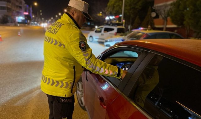 Balıkesir'de 67 araç trafikten men edildi