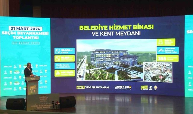 Başkan Ahmet Cin, Pendik için 5 yıllık projeleri tanıttı