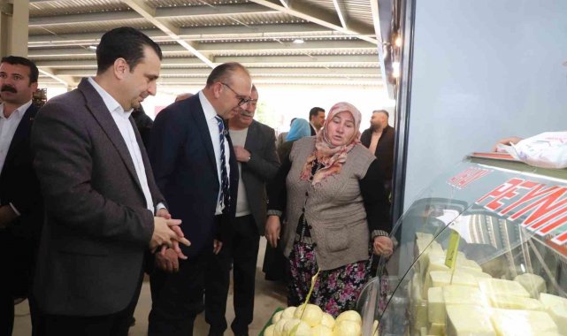 Başkan Akın devam eden yatırımları inceledi