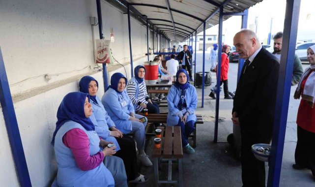 Başkan Özlü, "Üretim ve istihdam üssü fabrikalar çok önemli"