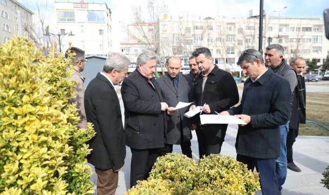 Başkan Palancıoğlu: "Şehir merkezine nefes olacak parkımızda peyzaj çalışmaları başladı"