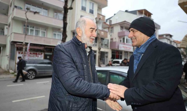 Başkan Söğüt esnafı gezdi