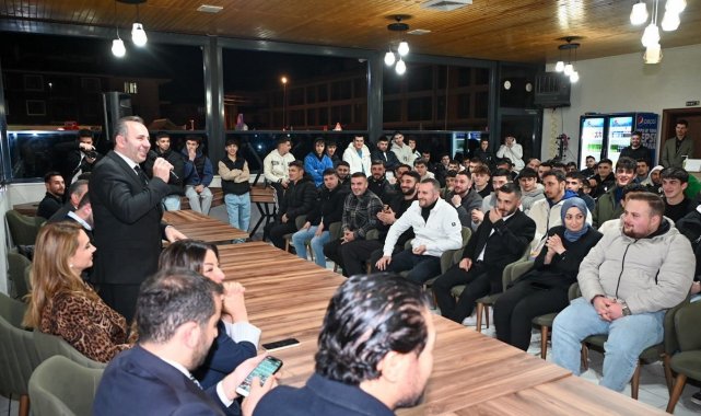 Başkan Tutuk gençlerle buluştu
