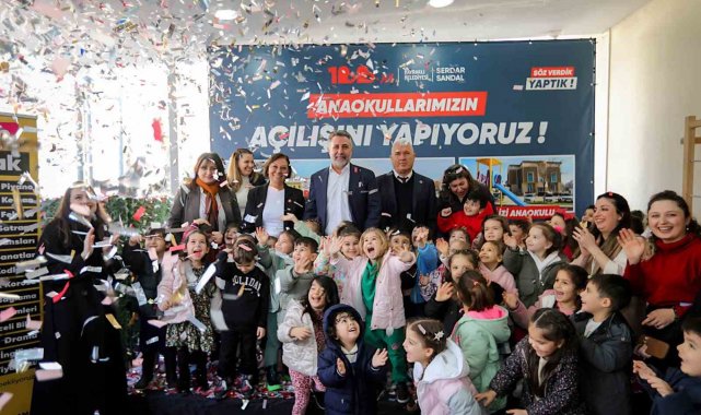 Bayraklı Belediyesi, 3 anaokulunun açılışını yaptı