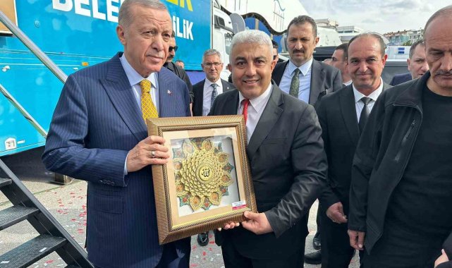 Belediye Başkanı Çalışkan: "Cumhurbaşkanımıza üç büyük projemizi sunduk"
