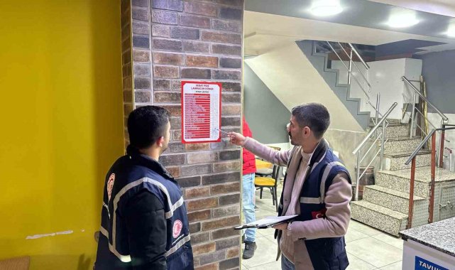 Bingöl'de 26 işletmeye idari para cezası kesildi