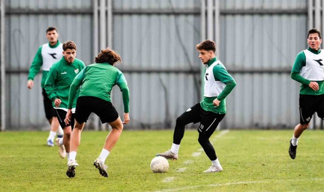 Bursaspor, Ankara Demirspor maçı hazırlıklarını sürdürdü
