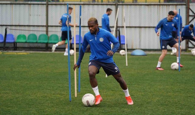 Çaykur Rizespor, Fenerbahçe maçı hazırlıklarını sürdürdü