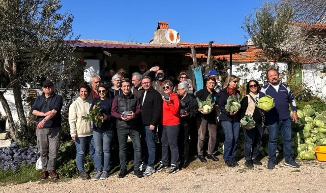 Çeşme'de "Topluluk Destekli Tarım" projesi hayata geçti
