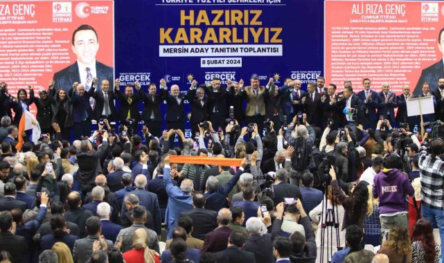 Cumhur İttifakı'nın Mersin adayları tanıtıldı