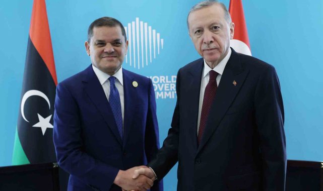 Cumhurbaşkanı Erdoğan, Dibeybe'yi kabul etti