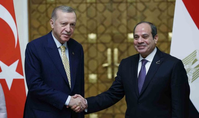 Cumhurbaşkanı Erdoğan, Mısır Cumhurbaşkanı Sisi ile görüştü