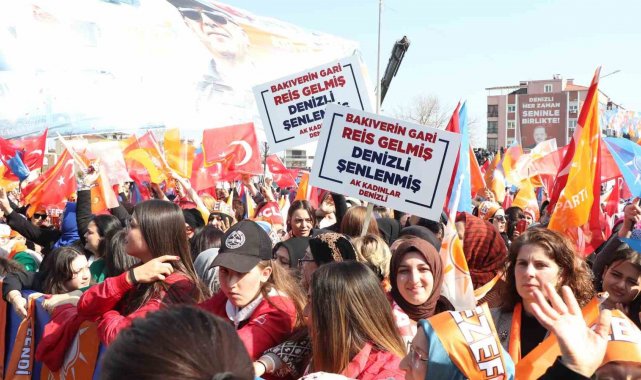 Denizli, Cumhurbaşkanı Erdoğan'ı bekliyor