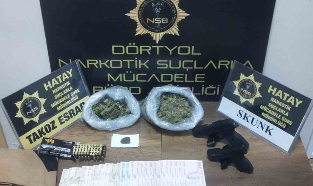 Dörtyol'da uyuşturucu operasyonu: 1 gözaltı