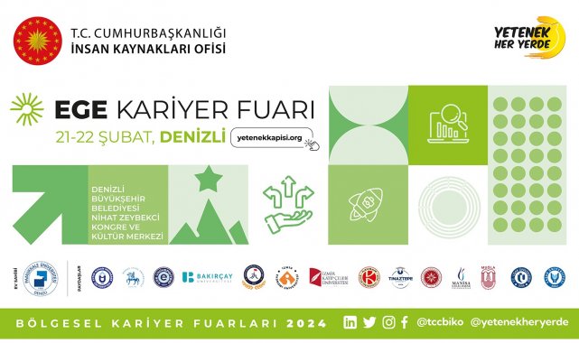 EGEKAF 24 on binlerce öğrenci ve mezuna kapılarını Denizli'de açıyor
