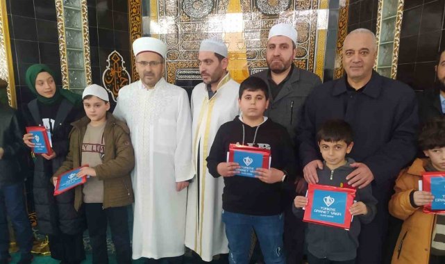 Elazığ'da 'Camiyi Seviyoruz, Namazla Buluşuyoruz' projesi sona erdi