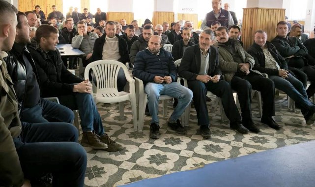 Emet'te hayvan sevk ve nakli yapacak kişilere kurs verildi