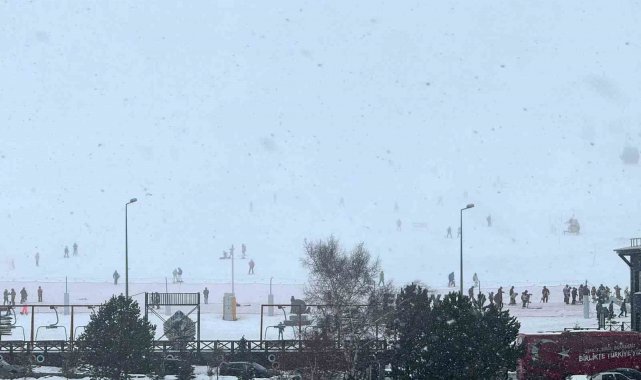 Erciyes'te kar