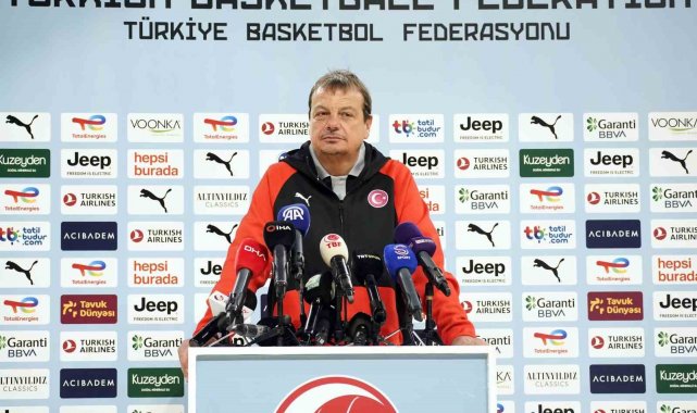 Ergin Ataman: "Hedefim A Milli Takım'da da mutlaka bir kupa kazanmak"