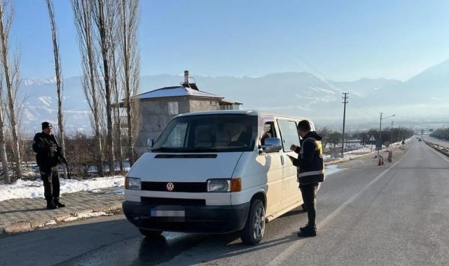Erzincan'da asayiş uygulaması