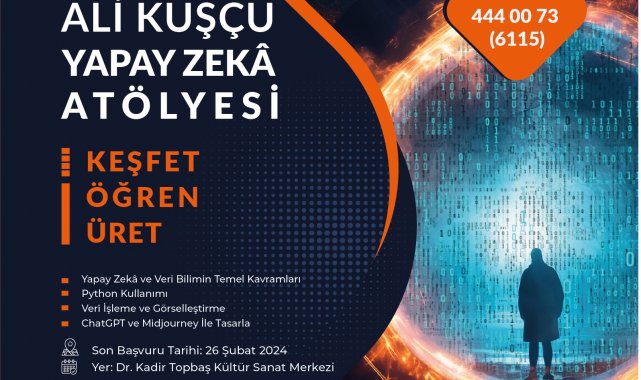 Esenler'de 'Ali Kuşçu Yapay Zeka Atölyesi' başlayacak