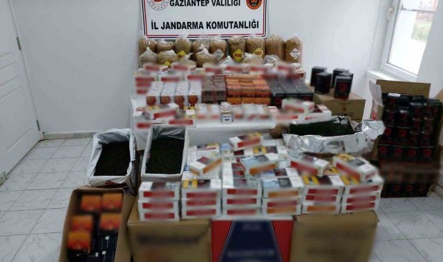 Gaziantep'te 1 milyon 317 bin liralık kaçak malzeme ele geçirildi: 6 gözaltı