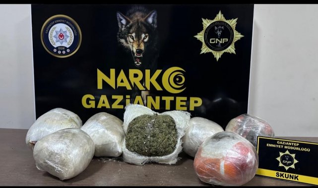 Gaziantep'te son bir ayda 185 uyuşturucu taciri tutuklandı