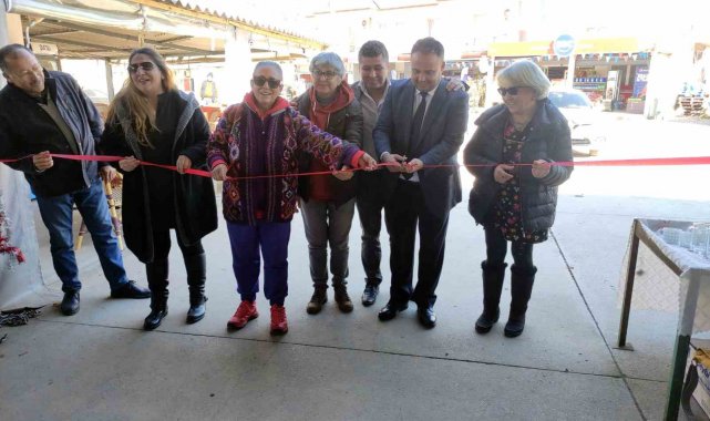 Gökova Mahallesinde 2'inci el pazarı açıldı